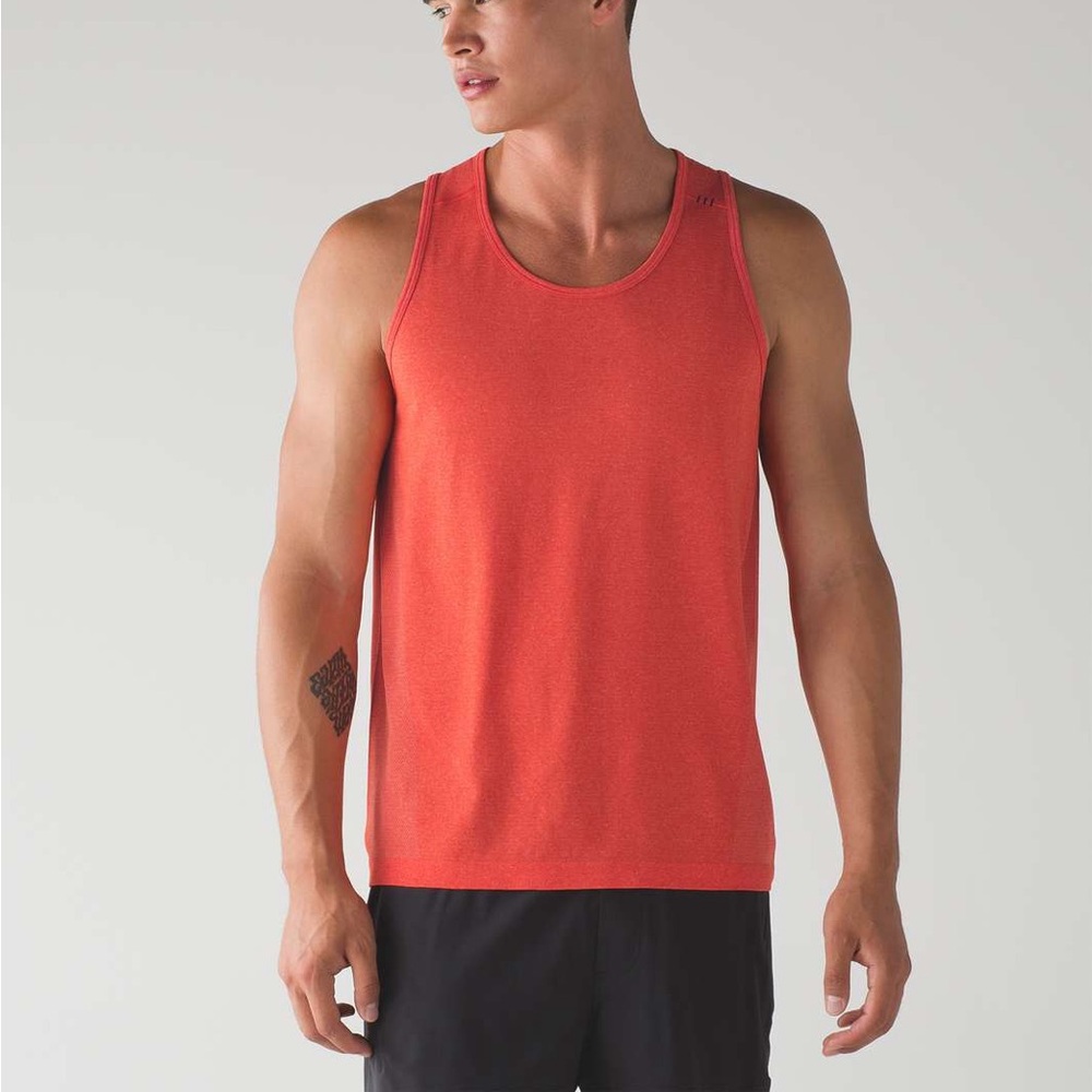 Lululemon Metal Vent Tech‎ Tank in Prince Red